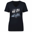 New England Football Women's V-Neck T-Shirt | 500 LEVEL