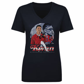 Steven Kwan Women's V-Neck T-Shirt | 500 LEVEL