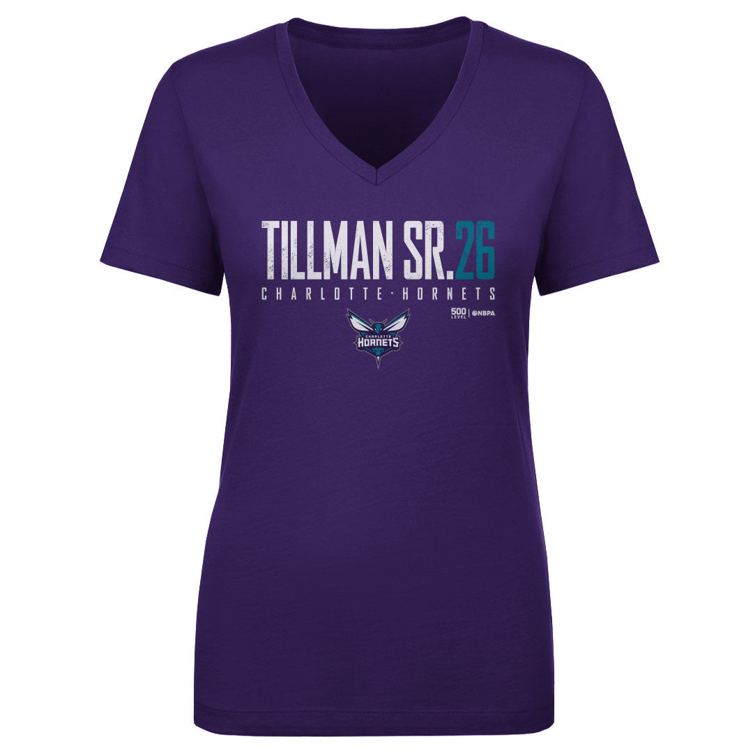 Xavier Tillman Sr. Women's V-Neck T-Shirt | 500 LEVEL