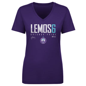 Ally Lemos Women's V-Neck T-Shirt | 500 LEVEL