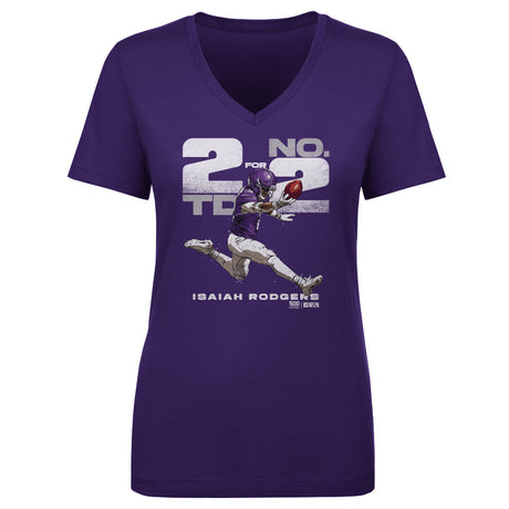 Isaiah Rodgers Women's V-Neck T-Shirt | 500 LEVEL