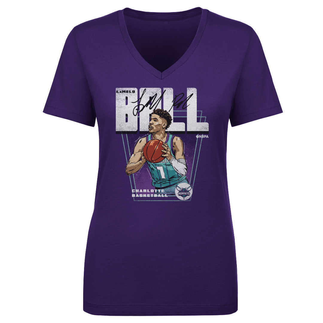 LaMelo Ball Women's V-Neck T-Shirt | 500 LEVEL