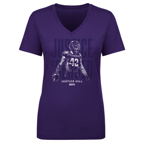 Justice Hill Women's V-Neck T-Shirt | 500 LEVEL