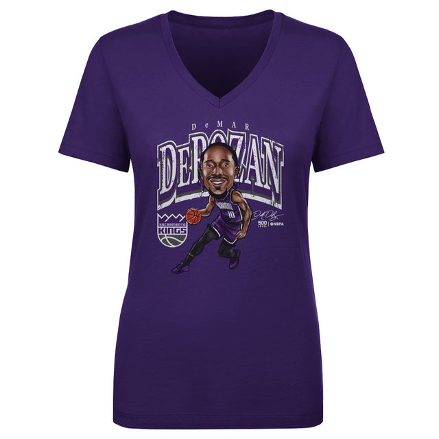 DeMar DeRozan Women's V-Neck T-Shirt | 500 LEVEL