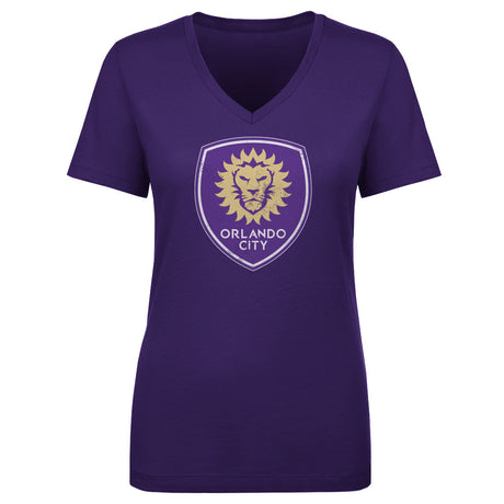 Orlando City Women's V-Neck T-Shirt | 500 LEVEL