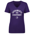 Sacramento Kings Women's V-Neck T-Shirt | 500 LEVEL