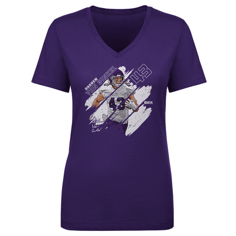 Andrew Van Ginkel Women's V-Neck T-Shirt | 500 LEVEL