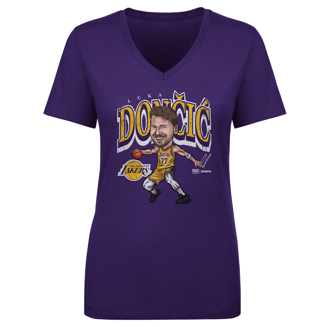 Luka Doncic Women's V-Neck T-Shirt | 500 LEVEL