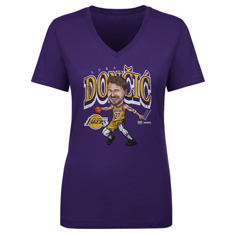 Luka Doncic Women's V-Neck T-Shirt | 500 LEVEL