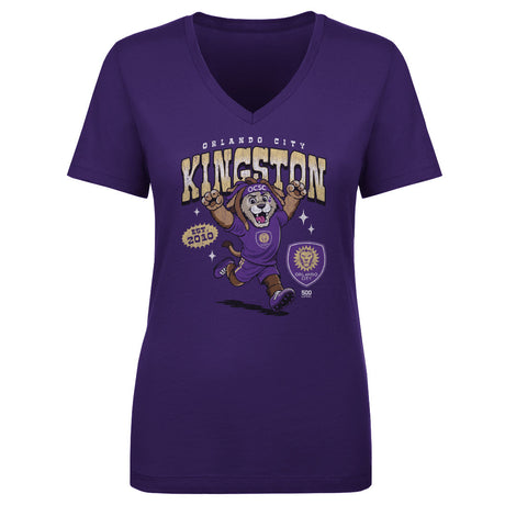 Orlando City Women's V-Neck T-Shirt | 500 LEVEL