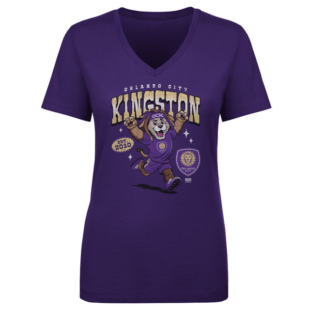 Orlando City Women's V-Neck T-Shirt | 500 LEVEL