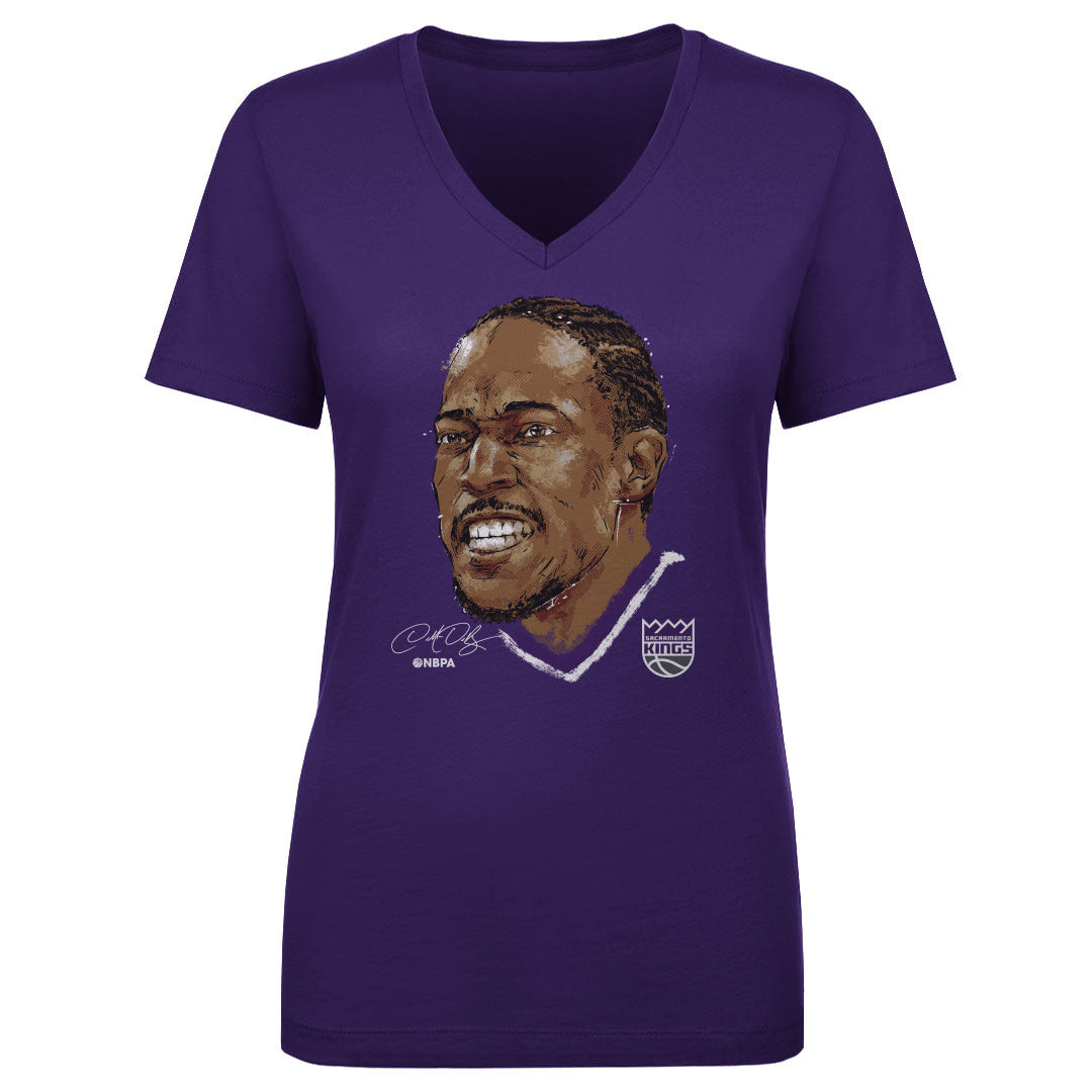 DeMar DeRozan Women's V-Neck T-Shirt | 500 LEVEL