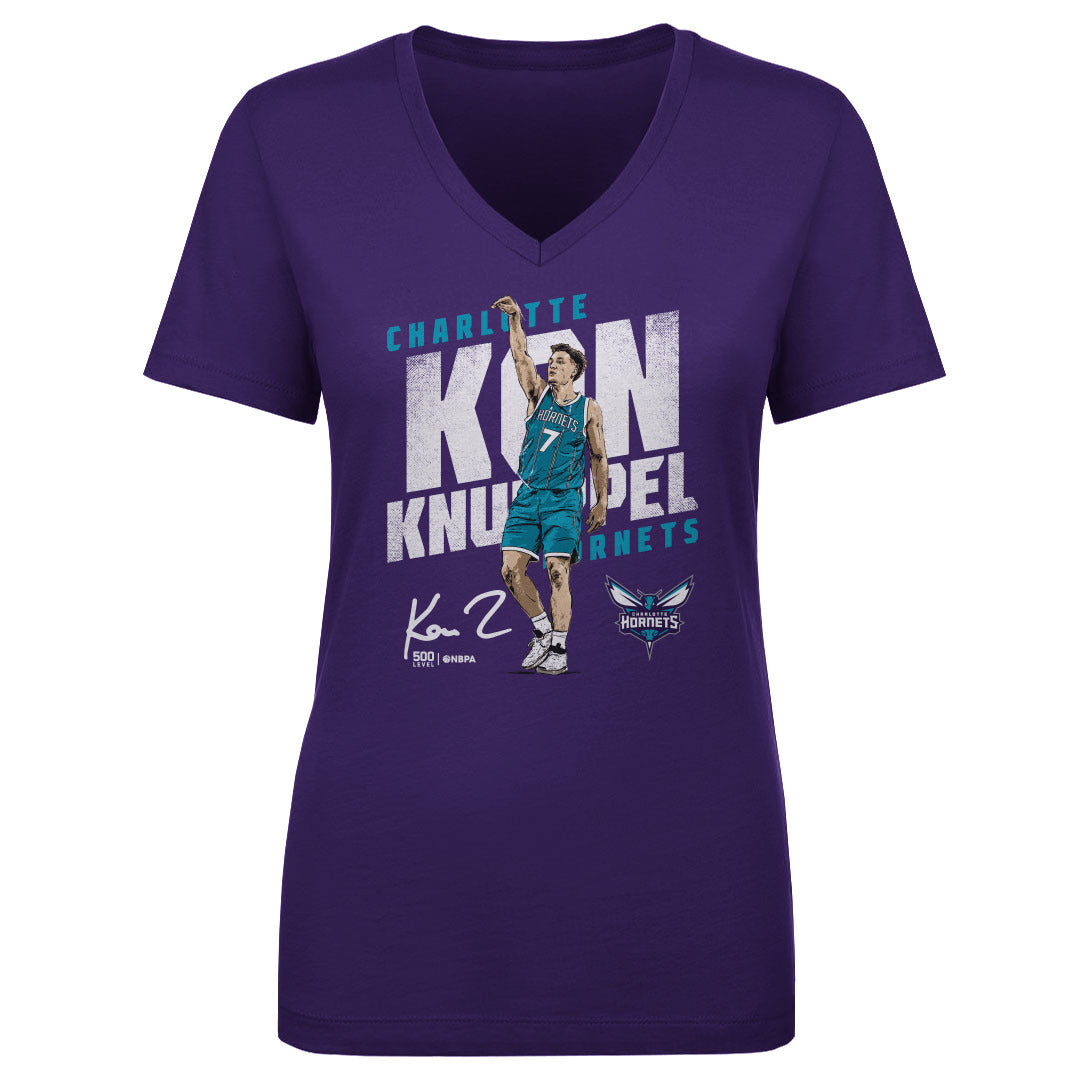 Kon Knueppel Women's V-Neck T-Shirt | 500 LEVEL