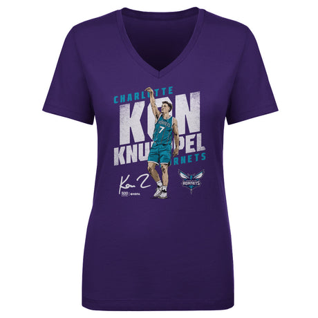 Kon Knueppel Women's V-Neck T-Shirt | 500 LEVEL