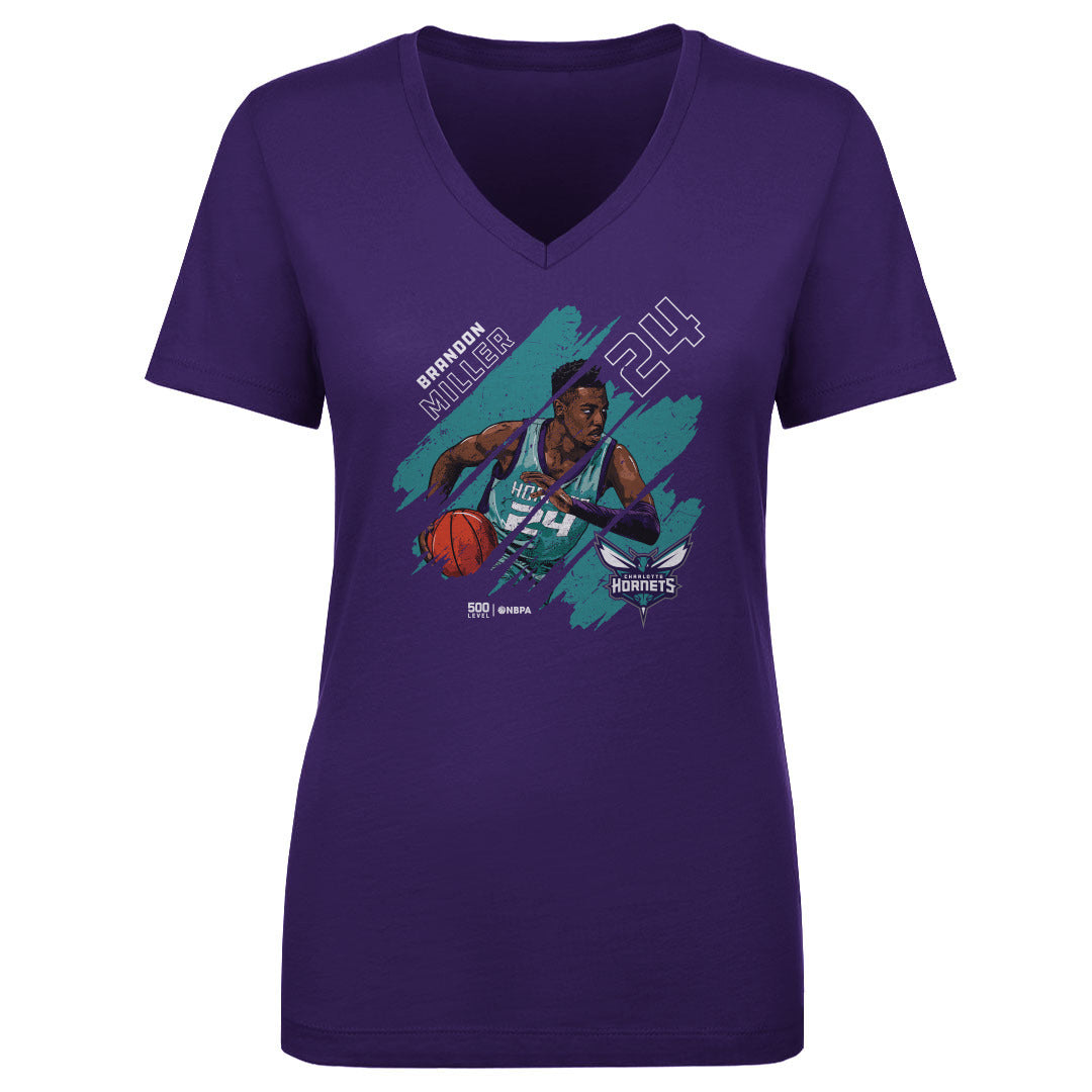 Brandon Miller Women's V-Neck T-Shirt | 500 LEVEL
