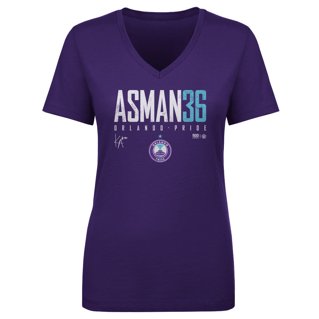 Kat Asman Women's V-Neck T-Shirt | 500 LEVEL