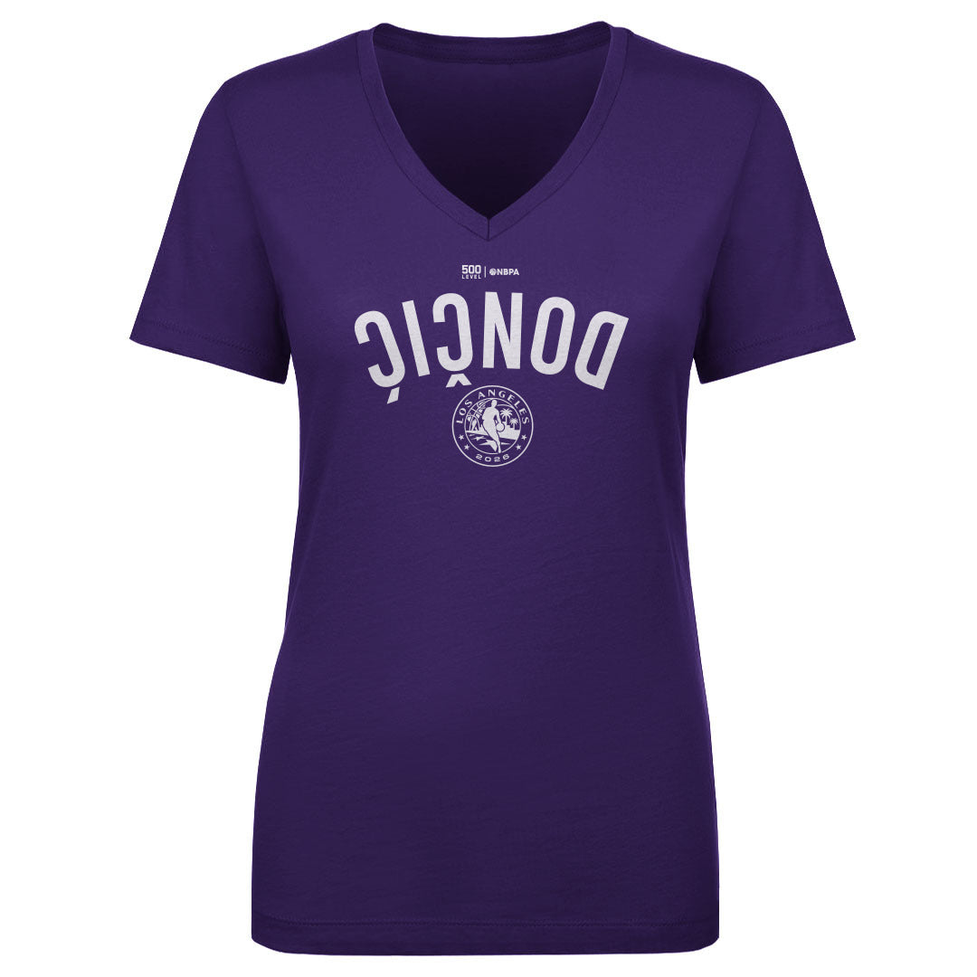 Luka Doncic Women's V-Neck T-Shirt | 500 LEVEL