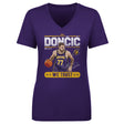 Luka Doncic Women's V-Neck T-Shirt | 500 LEVEL