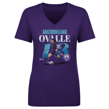 Lizbeth Ovalle Women's V-Neck T-Shirt | 500 LEVEL