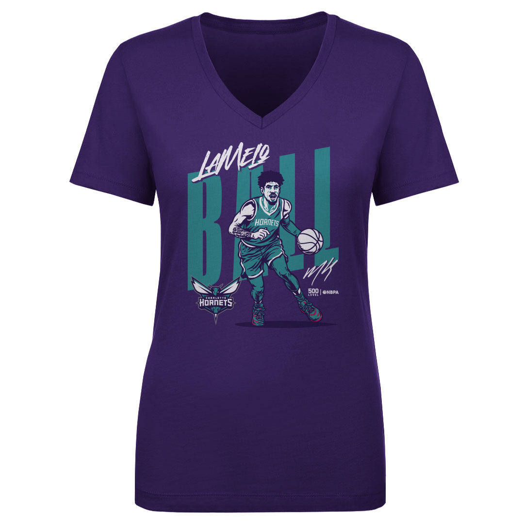 LaMelo Ball Women's V-Neck T-Shirt | 500 LEVEL