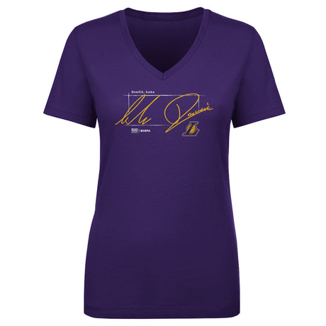 Luka Doncic Women's V-Neck T-Shirt | 500 LEVEL