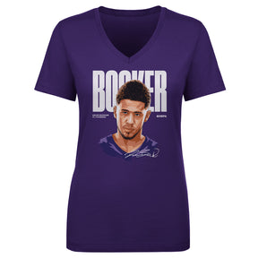 Devin Booker Women's V-Neck T-Shirt | 500 LEVEL