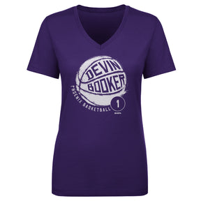 Devin Booker Women's V-Neck T-Shirt | 500 LEVEL