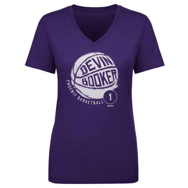 Devin Booker Women's V-Neck T-Shirt | 500 LEVEL