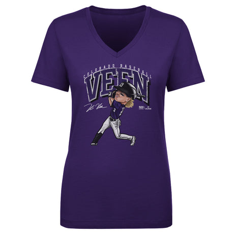 Zac Veen Women's V-Neck T-Shirt | 500 LEVEL