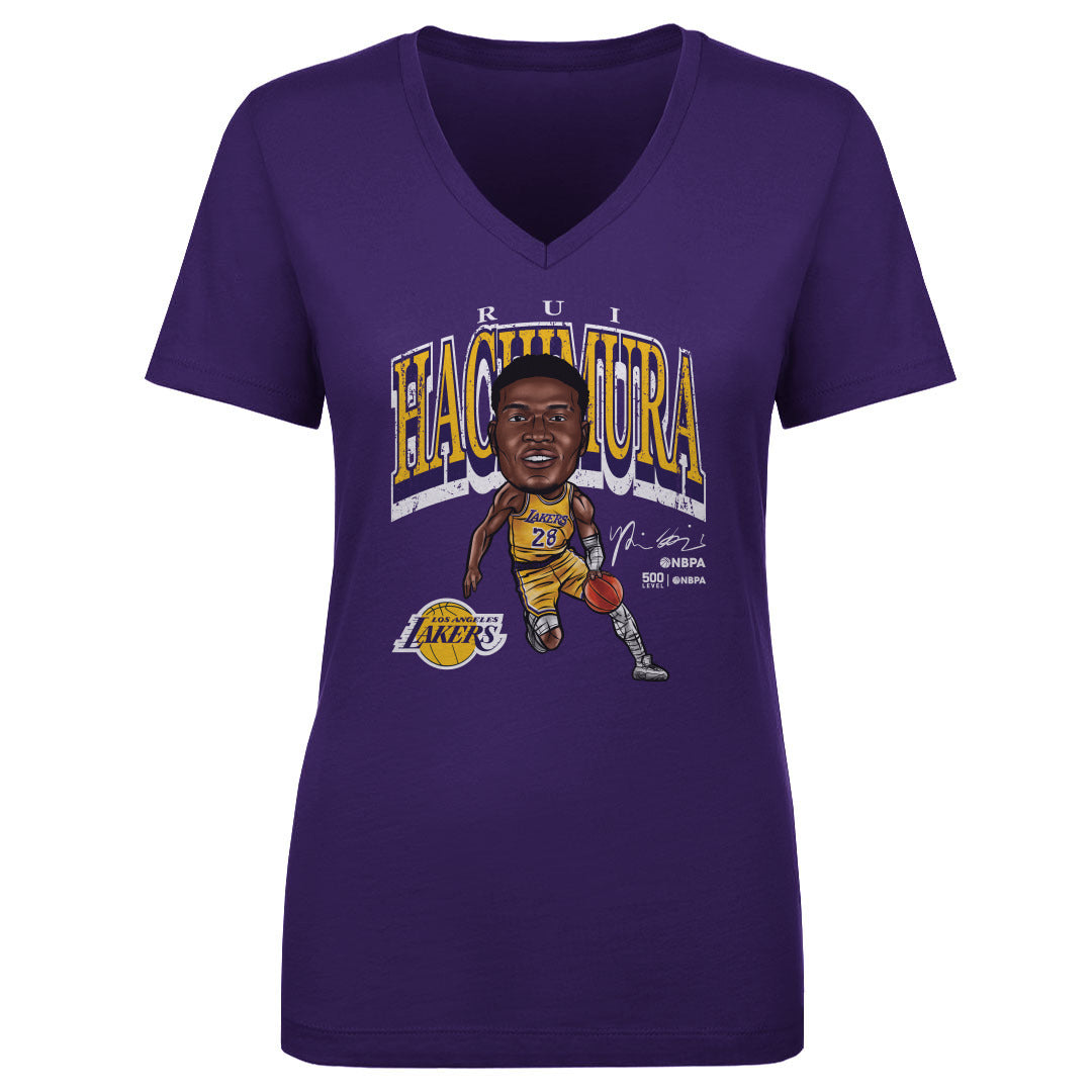 Rui Hachimura Women's V-Neck T-Shirt | 500 LEVEL