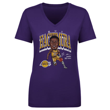 Rui Hachimura Women's V-Neck T-Shirt | 500 LEVEL