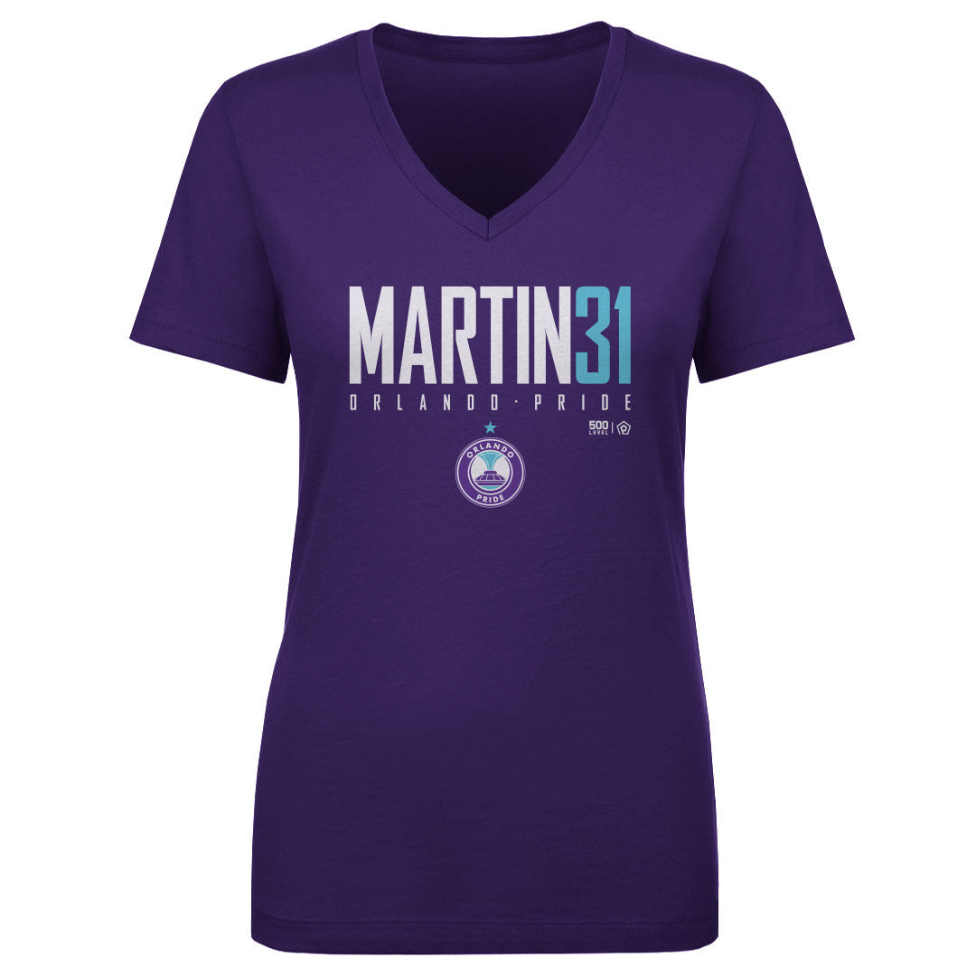 Cara Martin Women's V-Neck T-Shirt | 500 LEVEL