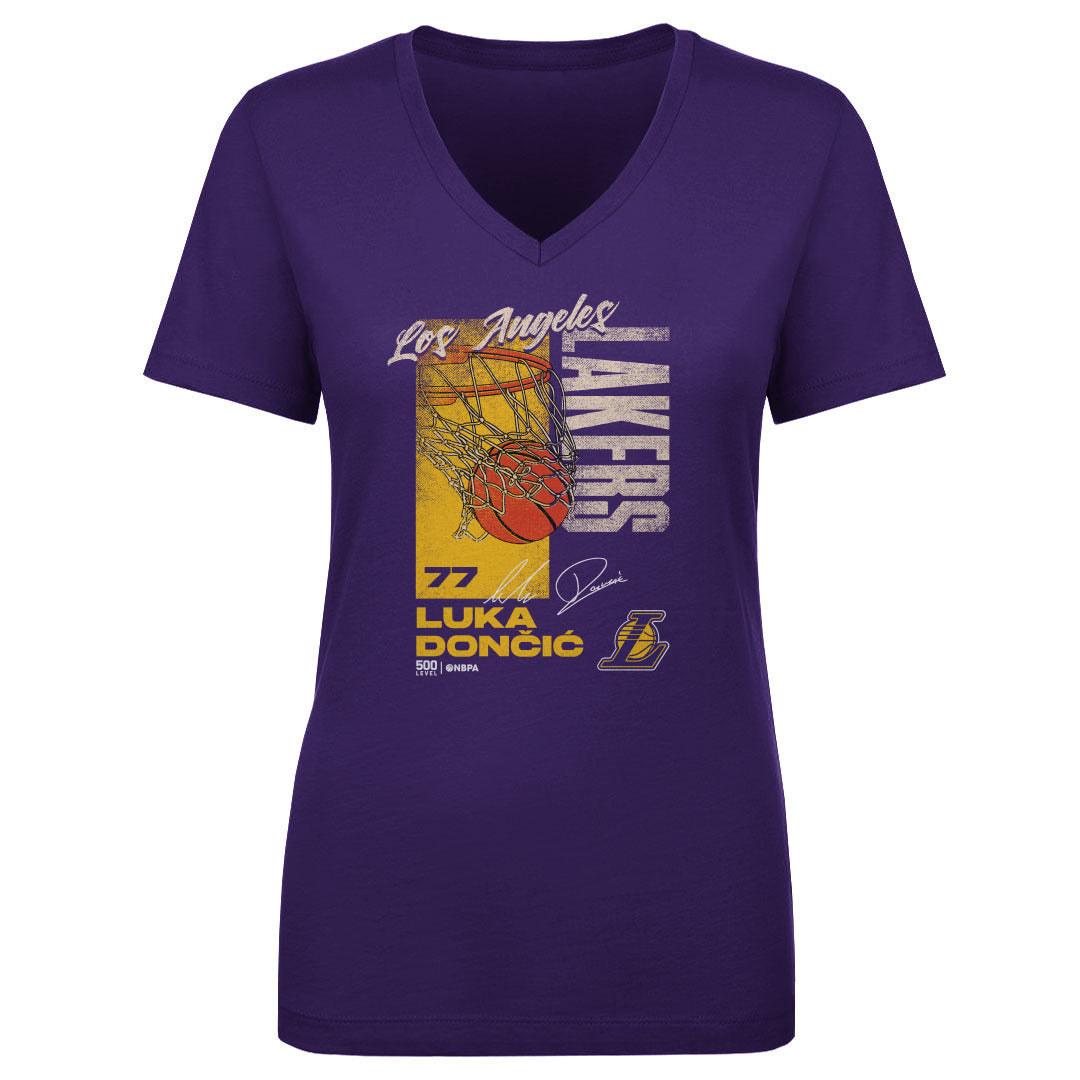 Luka Doncic Women's V-Neck T-Shirt | 500 LEVEL
