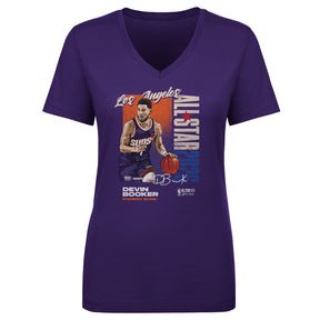 Devin Booker Women's V-Neck T-Shirt | 500 LEVEL