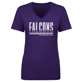 Crown Trio Women's V-Neck T-Shirt | 500 LEVEL