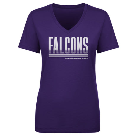 Crown Trio Women's V-Neck T-Shirt | 500 LEVEL