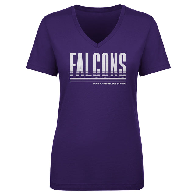 Crown Trio Women's V-Neck T-Shirt | 500 LEVEL