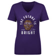 Lamar Jackson Women's V-Neck T-Shirt | 500 LEVEL