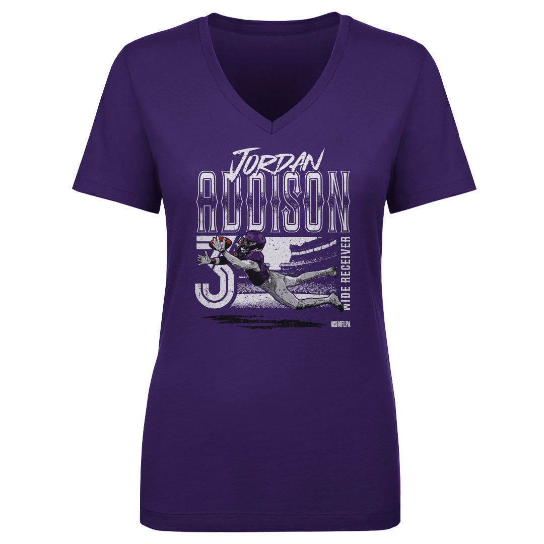 Jordan Addison Women's V-Neck T-Shirt | 500 LEVEL