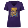 Los Angeles Lakers Women's V-Neck T-Shirt | 500 LEVEL