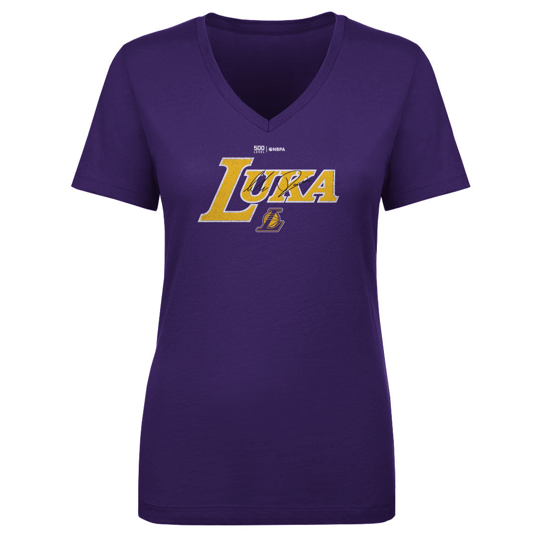 Luka Doncic Women's V-Neck T-Shirt | 500 LEVEL