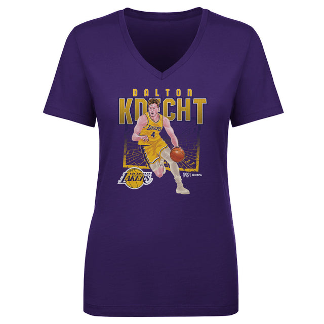 Dalton Knecht Women's V-Neck T-Shirt | 500 LEVEL