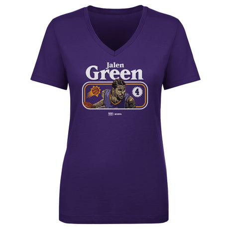 Jalen Green Women's V-Neck T-Shirt | 500 LEVEL