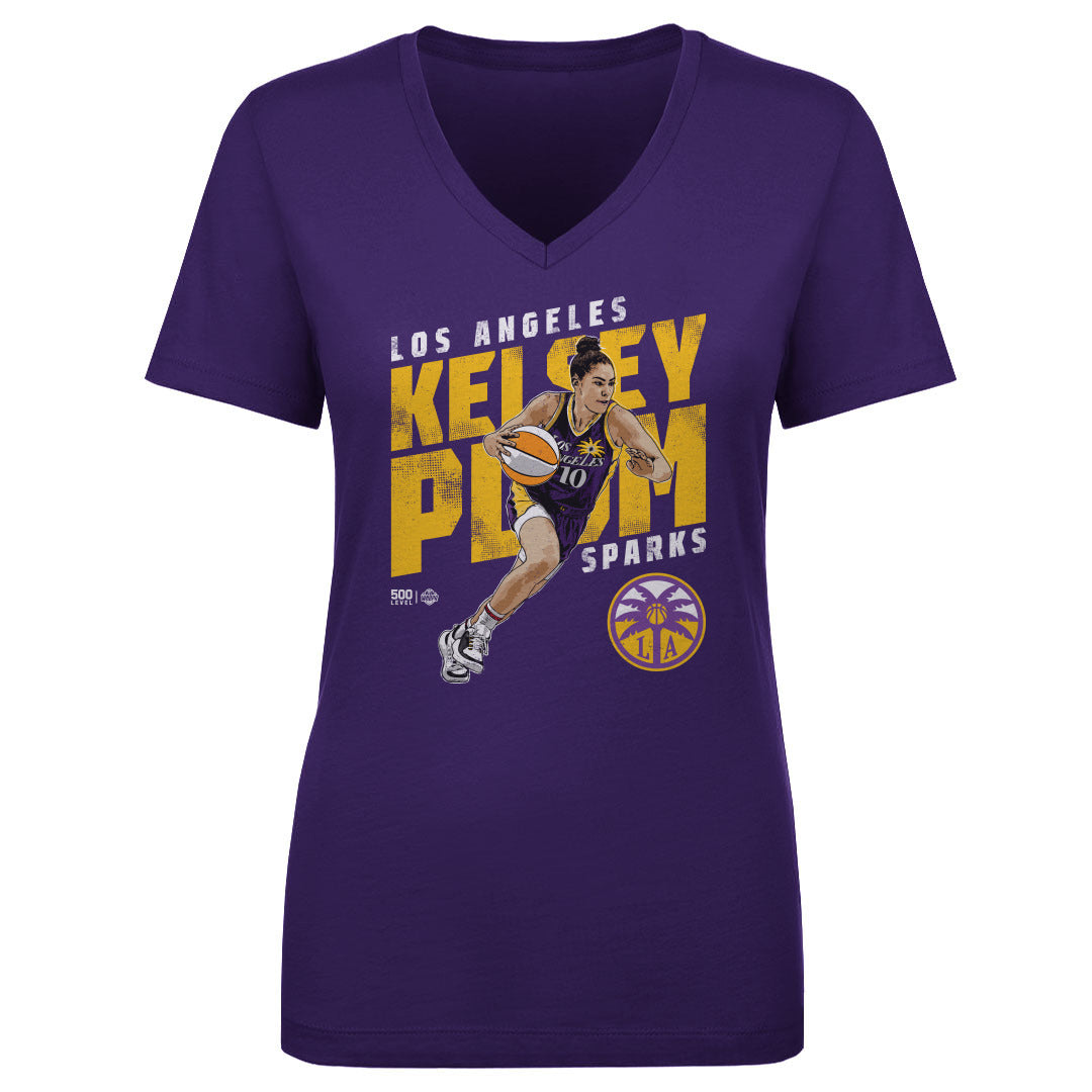 Kelsey Plum Women's V-Neck T-Shirt | 500 LEVEL