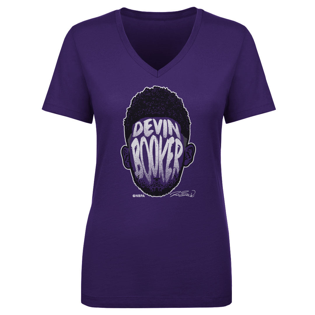 Devin Booker Women's V-Neck T-Shirt | 500 LEVEL