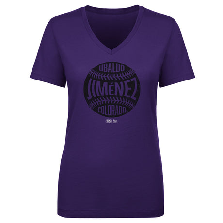 Ubaldo Jimenez Women's V-Neck T-Shirt | 500 LEVEL