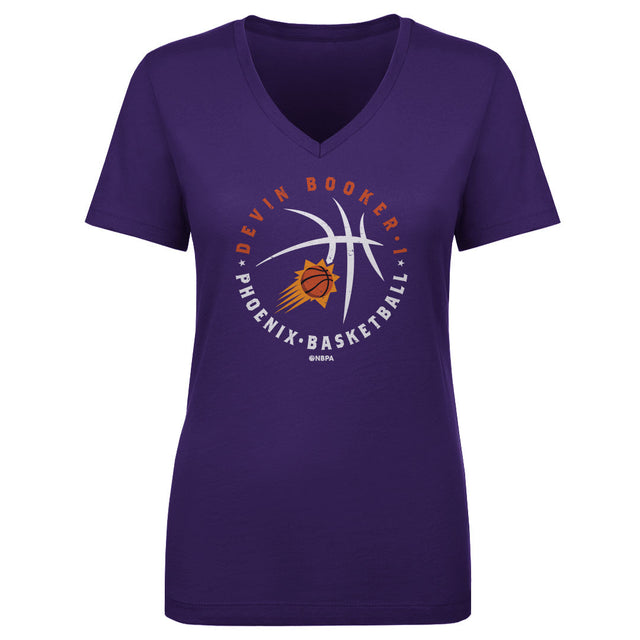 Devin Booker Women's V-Neck T-Shirt | 500 LEVEL