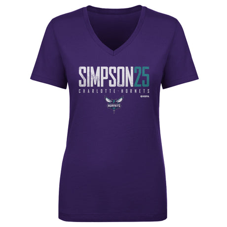 KJ Simpson Women's V-Neck T-Shirt | 500 LEVEL
