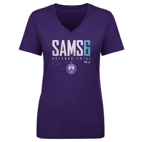 Emily Sams Women's V-Neck T-Shirt | 500 LEVEL