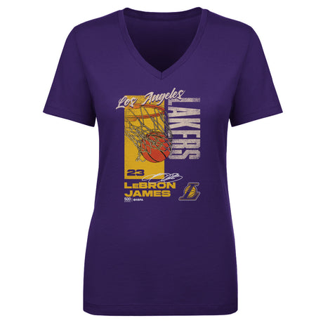 LeBron James Women's V-Neck T-Shirt | 500 LEVEL